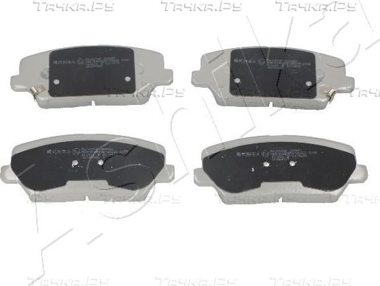 Тормозные колодки ASHIKA передние для Kia Optima III 2010-2015. Артикул 50-0K-K27