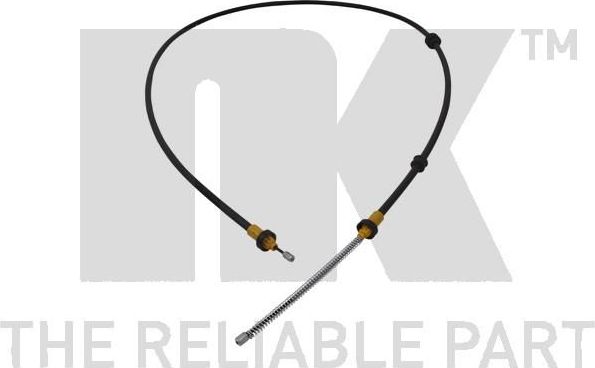 Трос ручника (тросик ручного тормоза) NK. Артикул 9039140