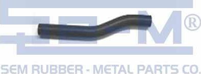 Патрубок радиатора (системы охлаждения) Sem Lastik. Артикул 11727