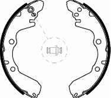 Тормозные колодки TRW. Артикул GS8587