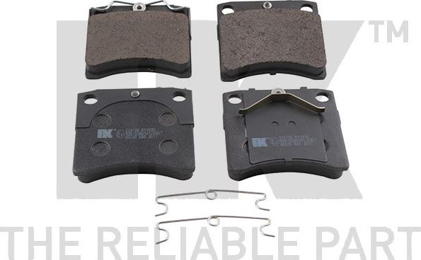 Тормозные колодки NK. Артикул 224738