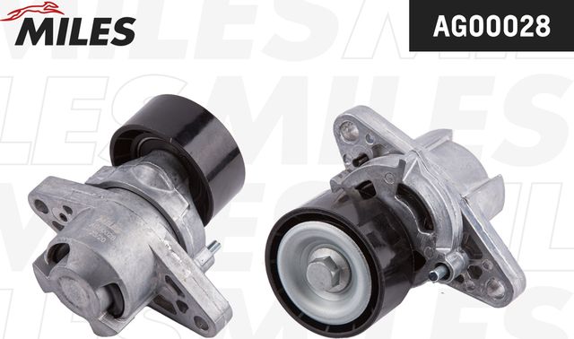 Натяжной ролик (натяжитель) приводного ремня Miles для Dacia Duster I 2010-2010. Артикул AG00028