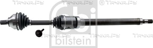 Полуось (привод в сборе, приводной вал) Febi Bilstein. Артикул 183343