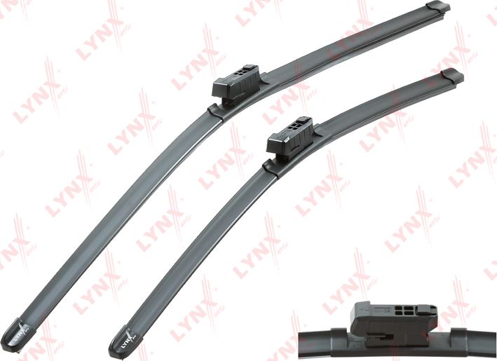 Щетки стеклоочистителя (дворники) LYNXauto. Артикул XF6553B