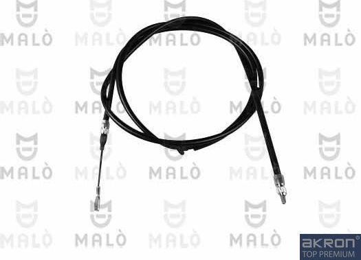Трос ручника (тросик ручного тормоза) Malò. Артикул 26260