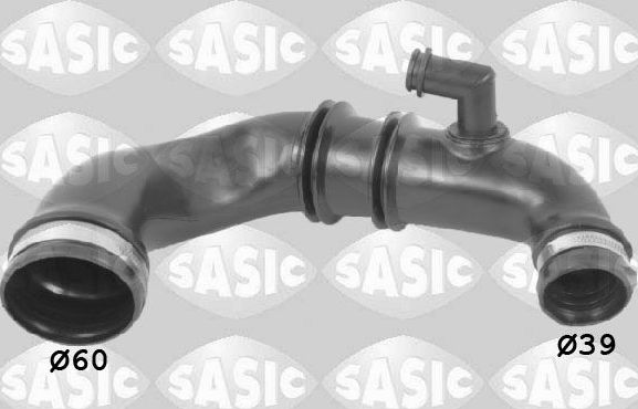 Патрубок интеркулера Sasic для Renault Logan II 2007-2026. Артикул 3354002