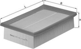 Воздушный фильтр Mahle-Knecht для Fiat Marea 1996-2003. Артикул LX 618