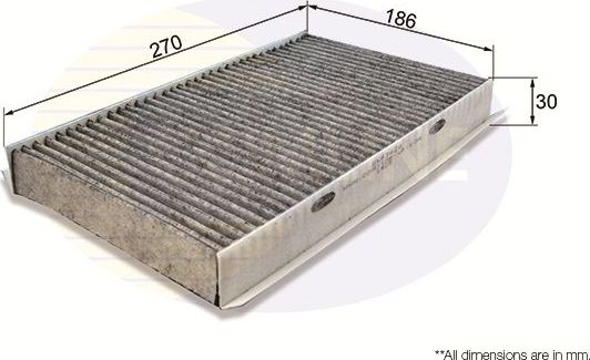 Салонный фильтр Comline. Артикул EKF342A