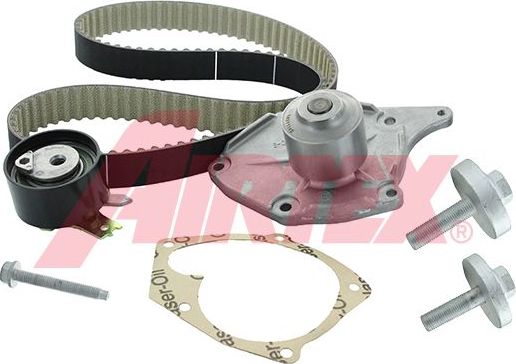 Помпа (водяной насос) с комплектом ремня ГРМ Airtex. Артикул WPK-165701