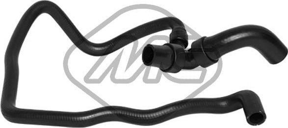 Патрубок радиатора (системы охлаждения) Metalcaucho. Артикул 98387