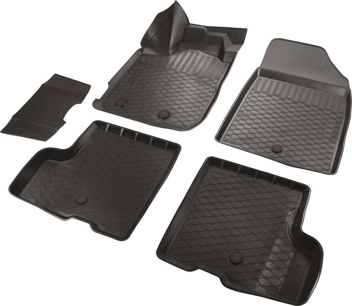 Коврики Rival для салона Renault Duster II (FWD/4WD) (без вещевого ящика в салоне) 2021-2026. Артикул 14701008