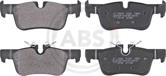 Тормозные колодки ABS. Артикул 35030