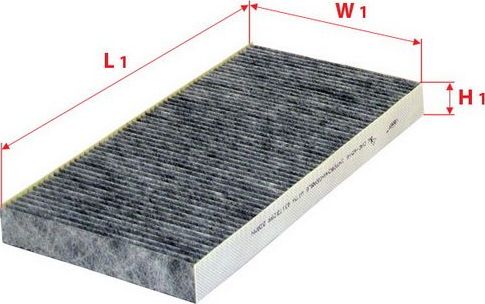 Салонный фильтр Sakura для Saab 9-3 II 2002-2015. Артикул CAC-6516