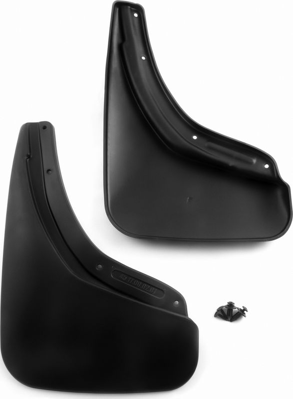 Брызговики Frosch (в пакете) задняя пара для Skoda Yeti рестайлинг 2013-2026. Артикул NLF.45.17.E13