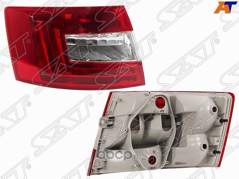 Фонарь задний SKODA OCTAVIA 13-16 LH (SAT) SAT. Артикул ST6651928L