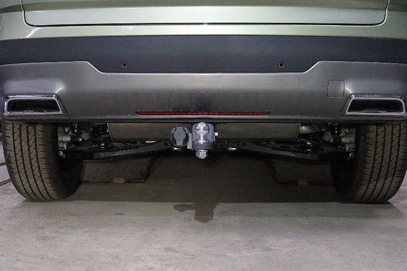 Фаркоп ТСС оцинкованный под американский квадрат для Jaecoo J7 1.6T 2WD 2023-2026. Артикул TCU00383