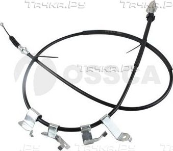 Трос ручника (тросик ручного тормоза) OSSCA. Артикул 57942