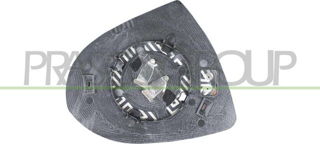 Зеркальное стекло бокового зеркала Prasco левое для Kia Sportage III 2011-2016. Артикул KI0247504