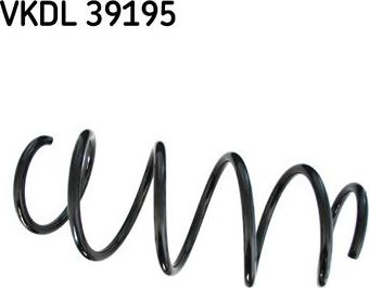 Пружина подвески SKF. Артикул VKDL 39195
