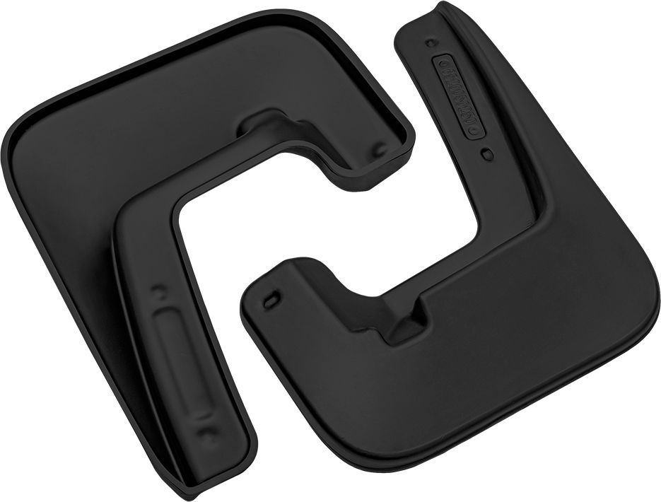 Брызговики Rezkon полиуретанновые передняя пара для Hyundai Solaris II 2017-2026. Артикул 6520050250