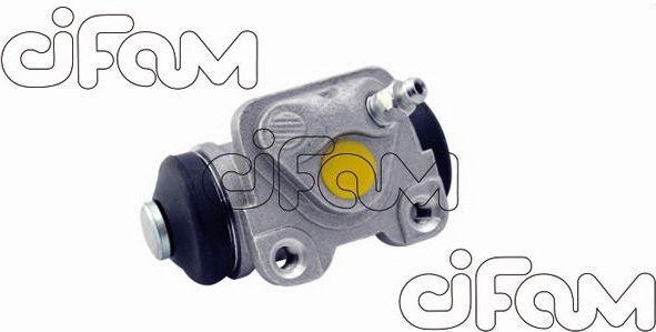 Тормозной цилиндр Cifam (алюминий) задний правый для Toyota Carina E 1992-1997. Артикул 101-668