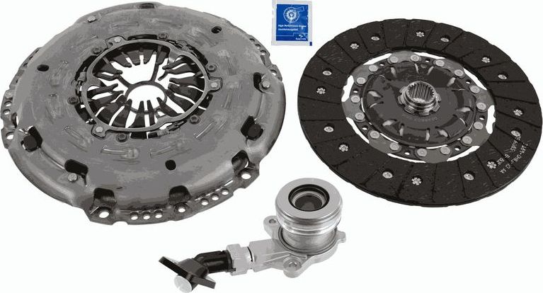 Сцепление (комплект) SACHS XTend Kit plus CSC. Артикул 3000 990 499