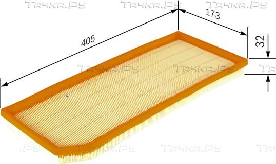 Воздушный фильтр Bosch для Volkswagen Golf VI 2009-2013. Артикул F 026 400 178