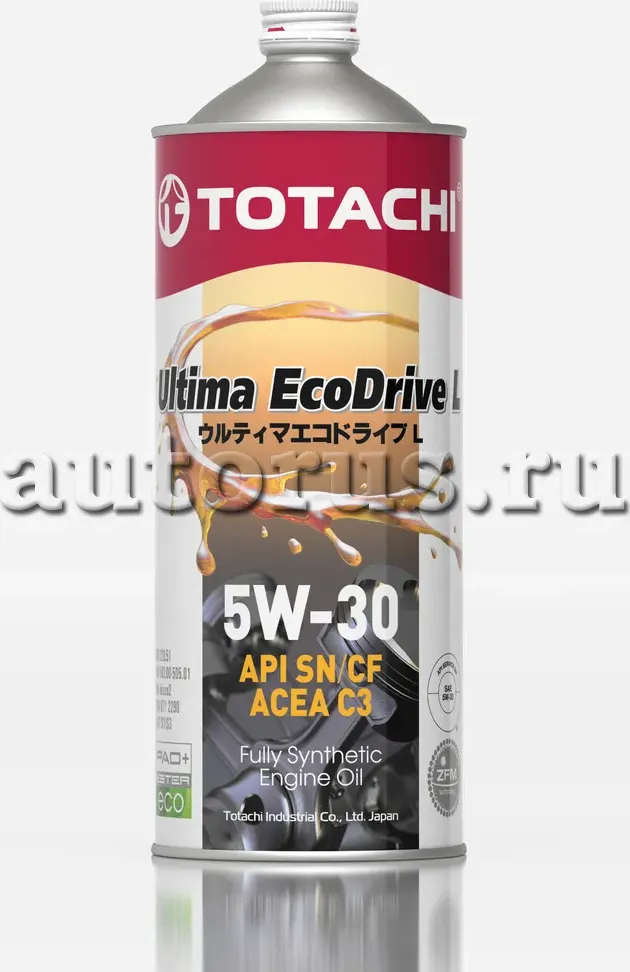 Масло моторное синтетическое TOTACHI Ultima EcoDrive L 5W30 1л 4562374690912. Артикул 4562374690912
