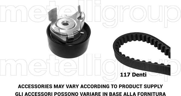 Ремень ГРМ с роликами (комплект) Metelli для Mazda 2 I (DY) 2003-2007. Артикул 29-0087
