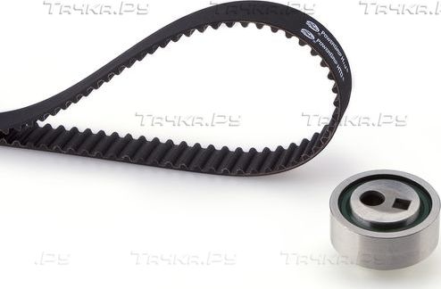 Ремень ГРМ с роликами (комплект) Gates PowerGrip® для Peugeot 106 I 1991-2004. Артикул K015127XS