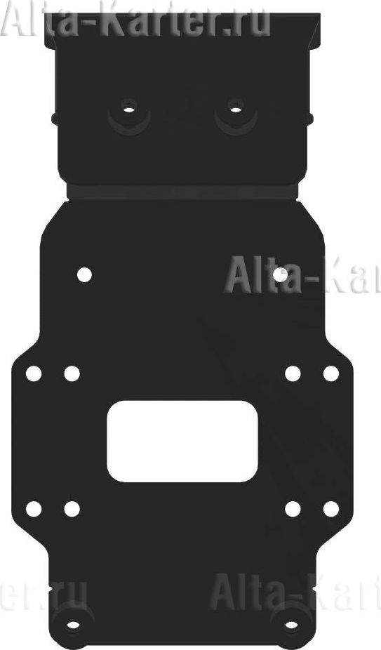 Площадка Storm для крепления лебедки Polaris Ranger RZR S 2008-2026. Артикул 40.1455