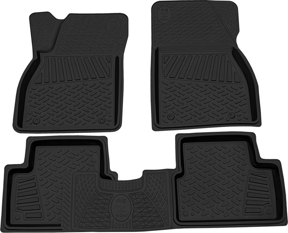 Коврики Rezkon резиновые для салона Opel Insignia 2008-2015. Артикул 1026020100