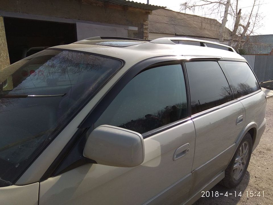 Дефлекторы Cobra Tuning для окон Subaru Outback II 2001-2003. Артикул S41598