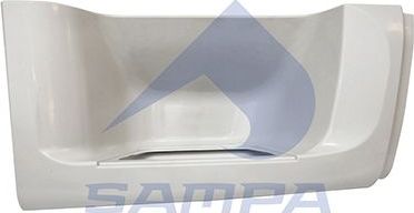Пороги Sampa правый для DAF XF 105 2005-2026. Артикул 1850 0134