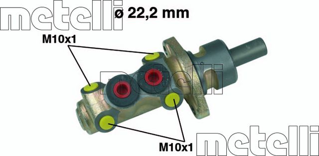 Тормозной цилиндр главный Metelli для Renault Espace II 1991-1996. Артикул 05-0258