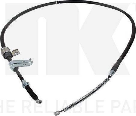 Трос ручника (тросик ручного тормоза) NK правый для Mazda B-series IV 1996-1999. Артикул 903292