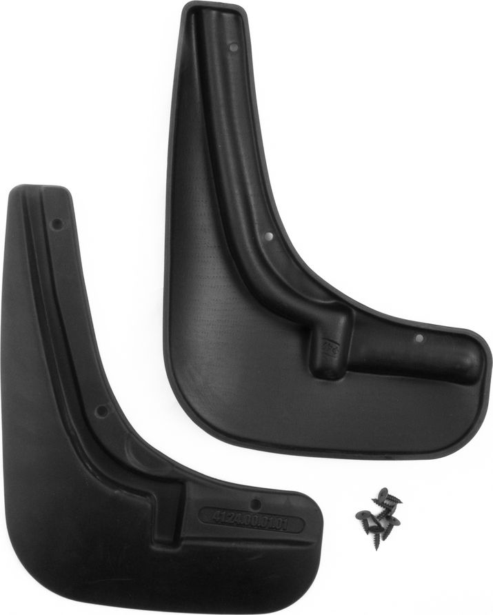 Брызговики Frosch (в пакете) передняя пара для Renault Kangoo фургон 2014-2026. Артикул ORIG.41.24.F18