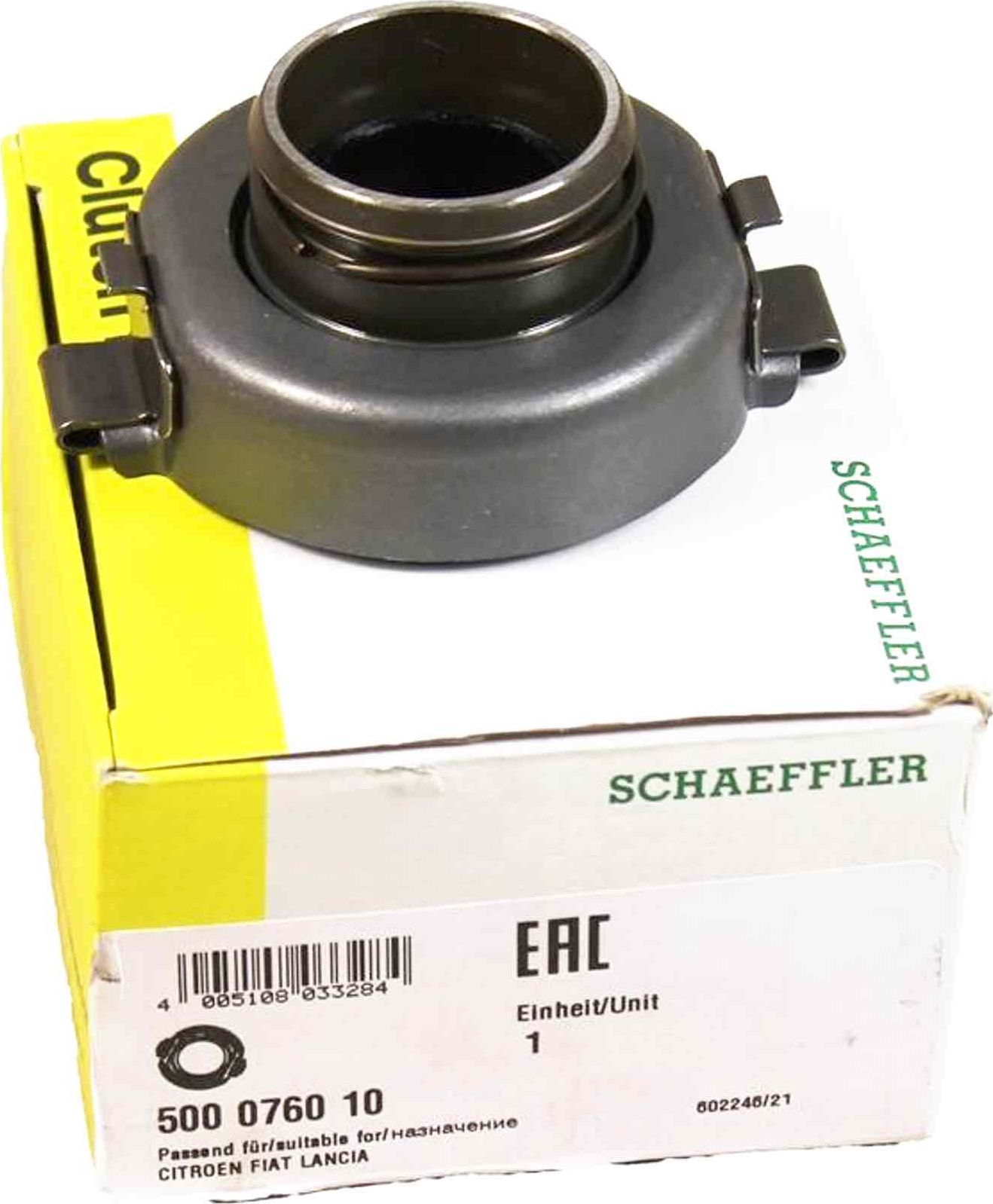 Выжимной подшипник сцепления LuK. Артикул 500 0760 10