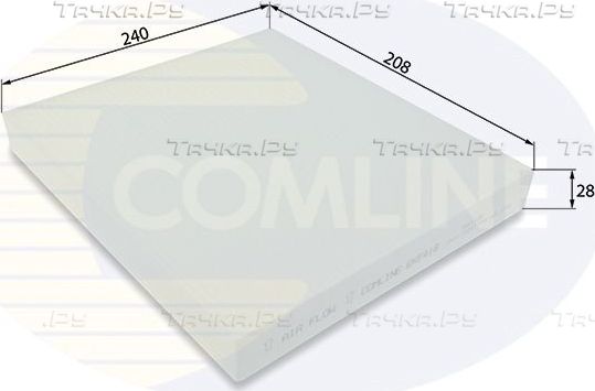 Салонный фильтр Comline. Артикул EKF416
