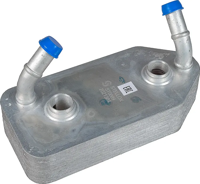 Радиатор масляный (маслоохладитель) для двигателя Stellox. Артикул 10-73025-SX