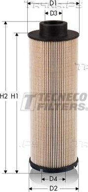 Топливный фильтр  Tecneco Filters. Артикул GS09670E