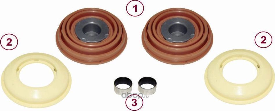 Ремкомплект тормозного суппорта DAF. Артикул 1689313