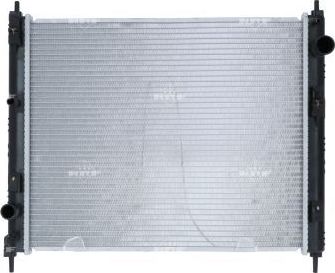 Радиатор охлаждения двигателя NRF для Nissan Juke I 2014-2019. Артикул 59252