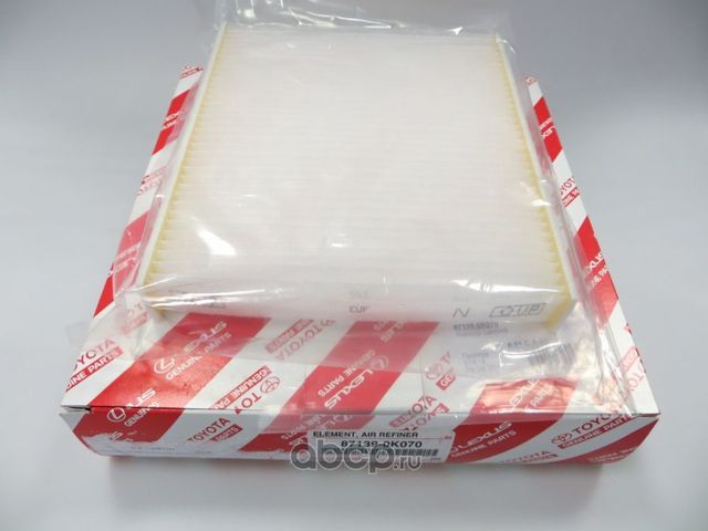 Салонный фильтр Toyota для Toyota Noah II (R70) 2007-2013. Артикул 871390K070