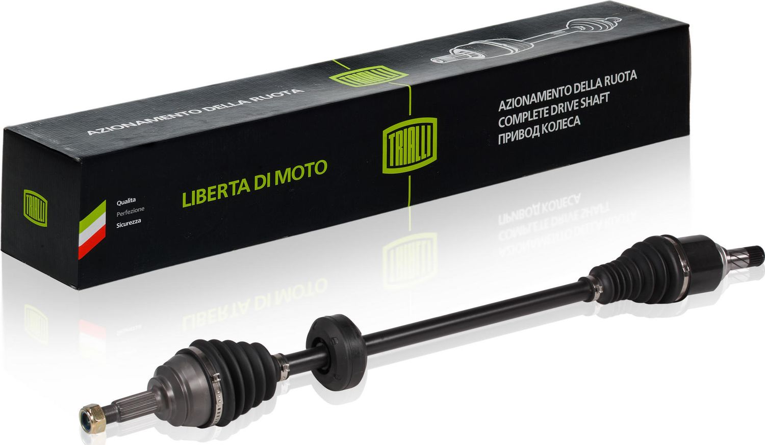 Полуось (привод в сборе, приводной вал) Trialli. Артикул AR 848