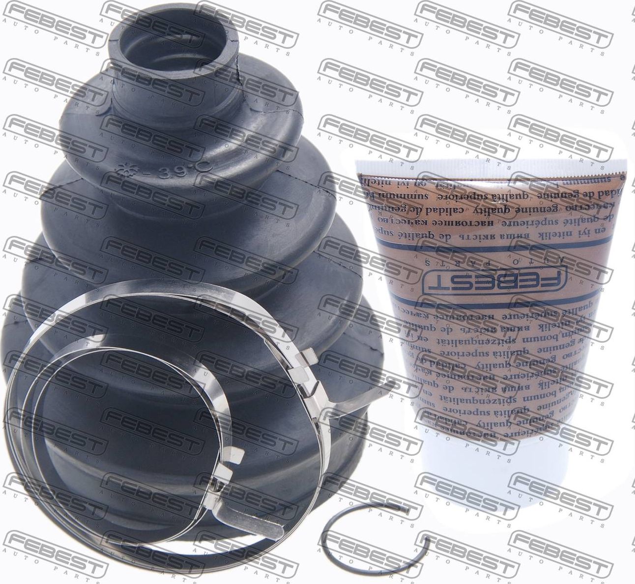 Пыльник ШРУСа наружный Febest (NBR (бутадиен-нитрильный каучук)). Артикул 1817-ASJ