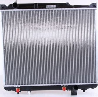 Радиатор охлаждения двигателя Nissens для Suzuki Grand Vitara II 2003-2003. Артикул 641776
