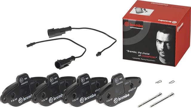 Тормозные колодки Brembo PRIME LINE передние для Ford KA II 2008-2016. Артикул P 24 147