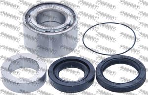 Ступичный подшипник (комплект) Febest задний правый/левый для Mitsubishi Pajero II 1990-2000. Артикул DAC40804445-KIT2