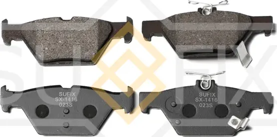 Колодки тормозные задние (Sufix). Артикул SX1416